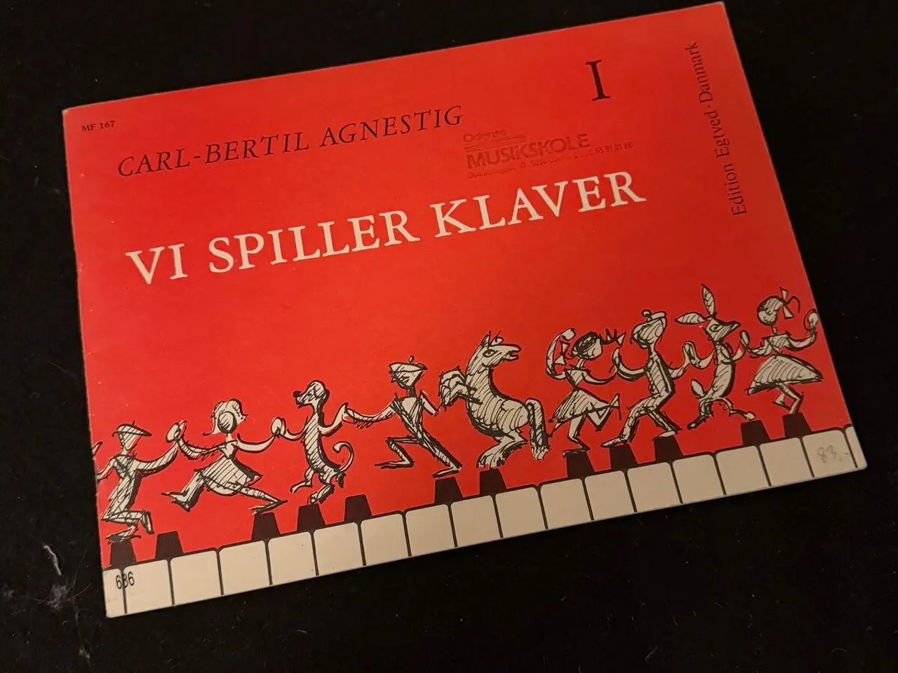 Billede 1 - Vi spiller klaver I – Carl-Bertil Agnestig