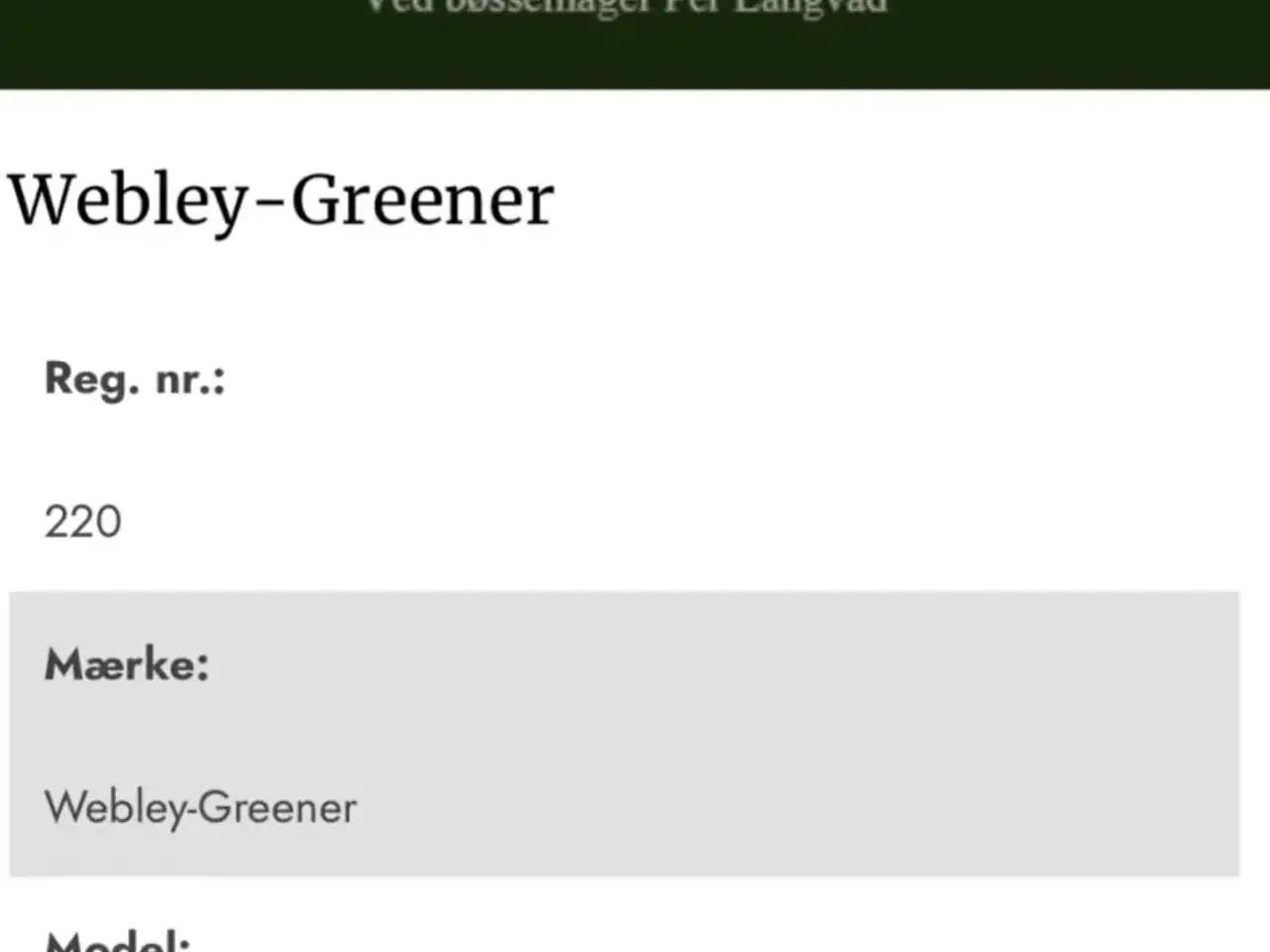 Billede 4 - Webley & Greener