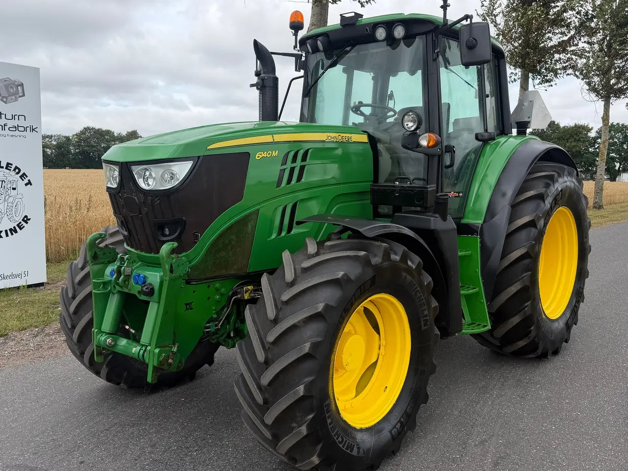 Billede 1 - John Deere 6140M Frontlift, TLS Affjedret foraksel, LS udtag