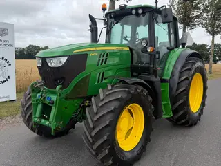 John Deere 6140M Frontlift, TLS Affjedret foraksel, LS udtag