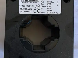 Noratel GK 600/5A strømtransformer Class 0.2S 5VA