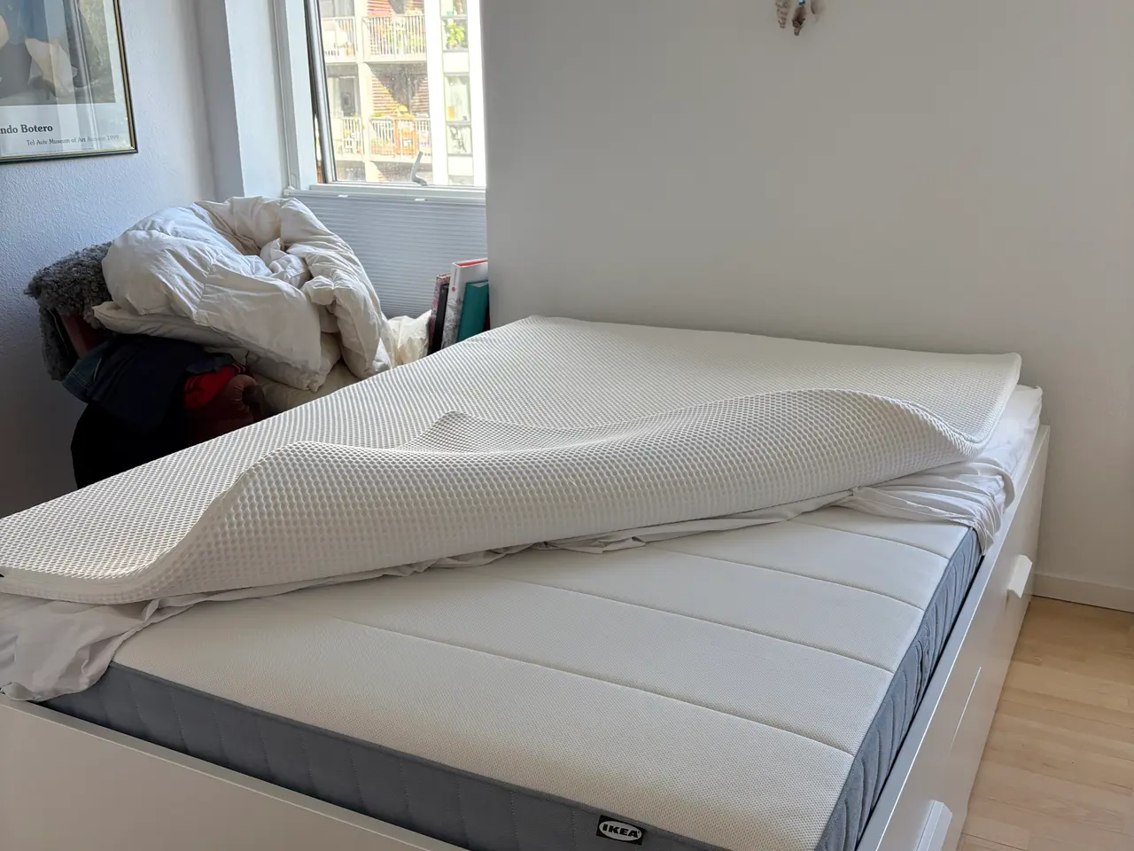 Billede 1 - IKEA seng sælges samlet