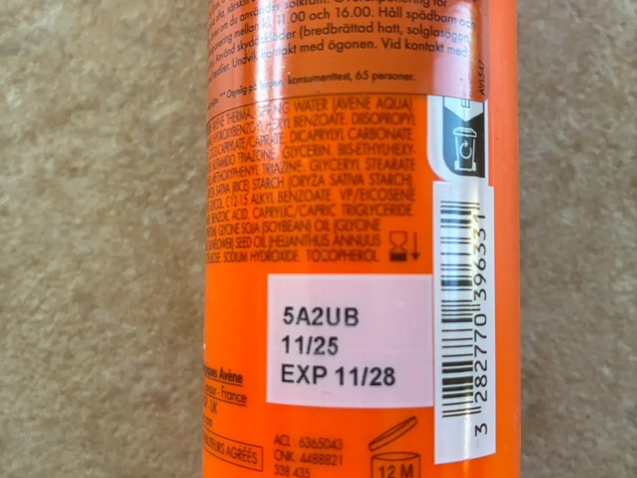 Billede 5 - Avene solspray SPF 50+ 200 ml