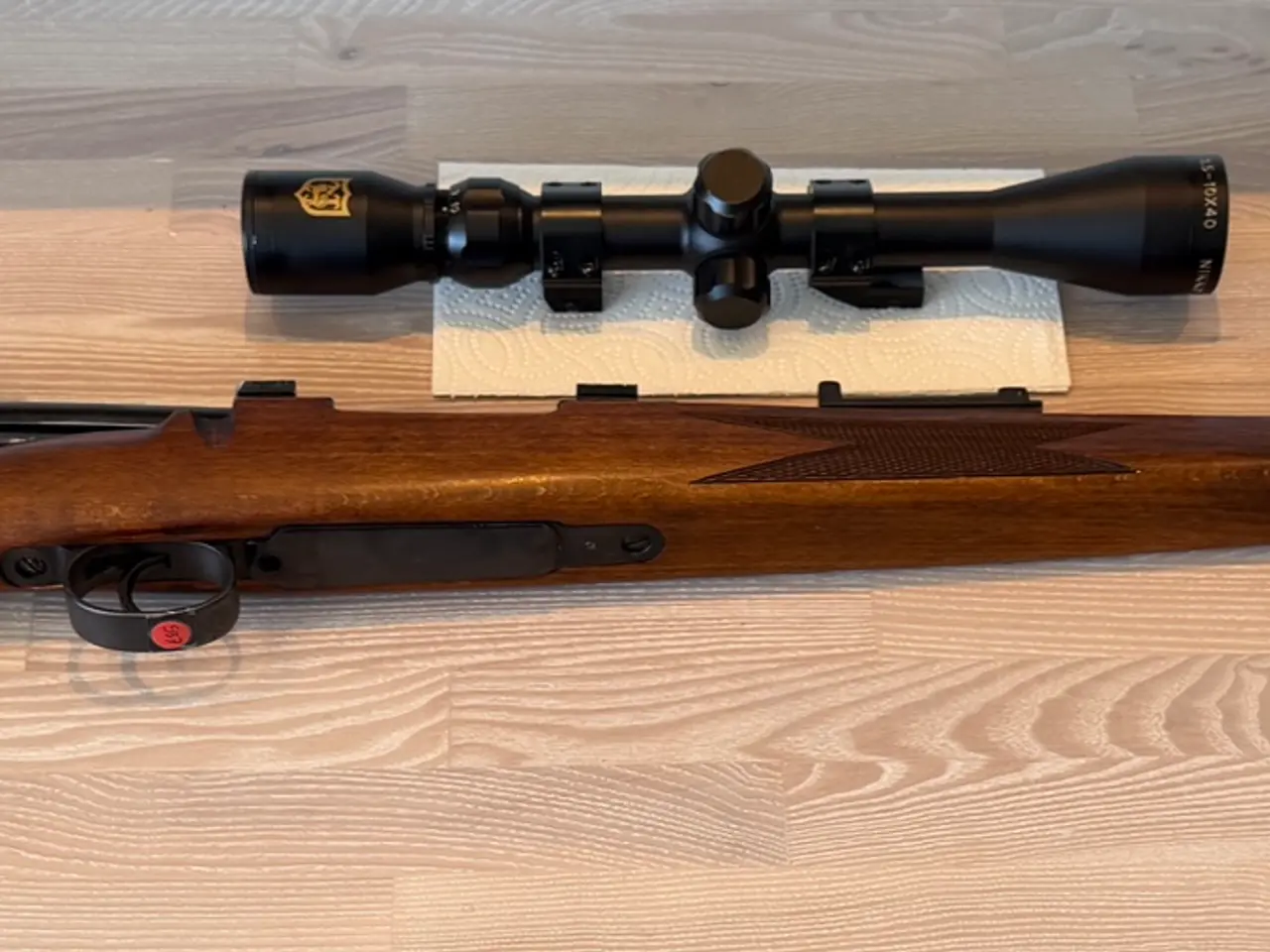 Billede 2 - Jagtriffel, 6,5x55, Husqvarna incl sigtekikkert
