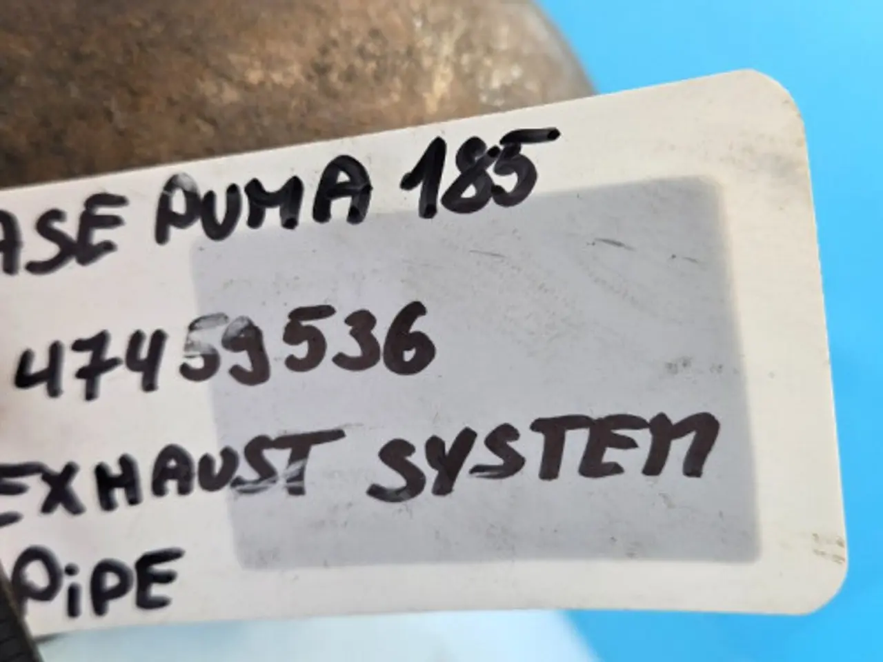 Billede 6 - Case Puma 185 Udstødningsrør 47459536