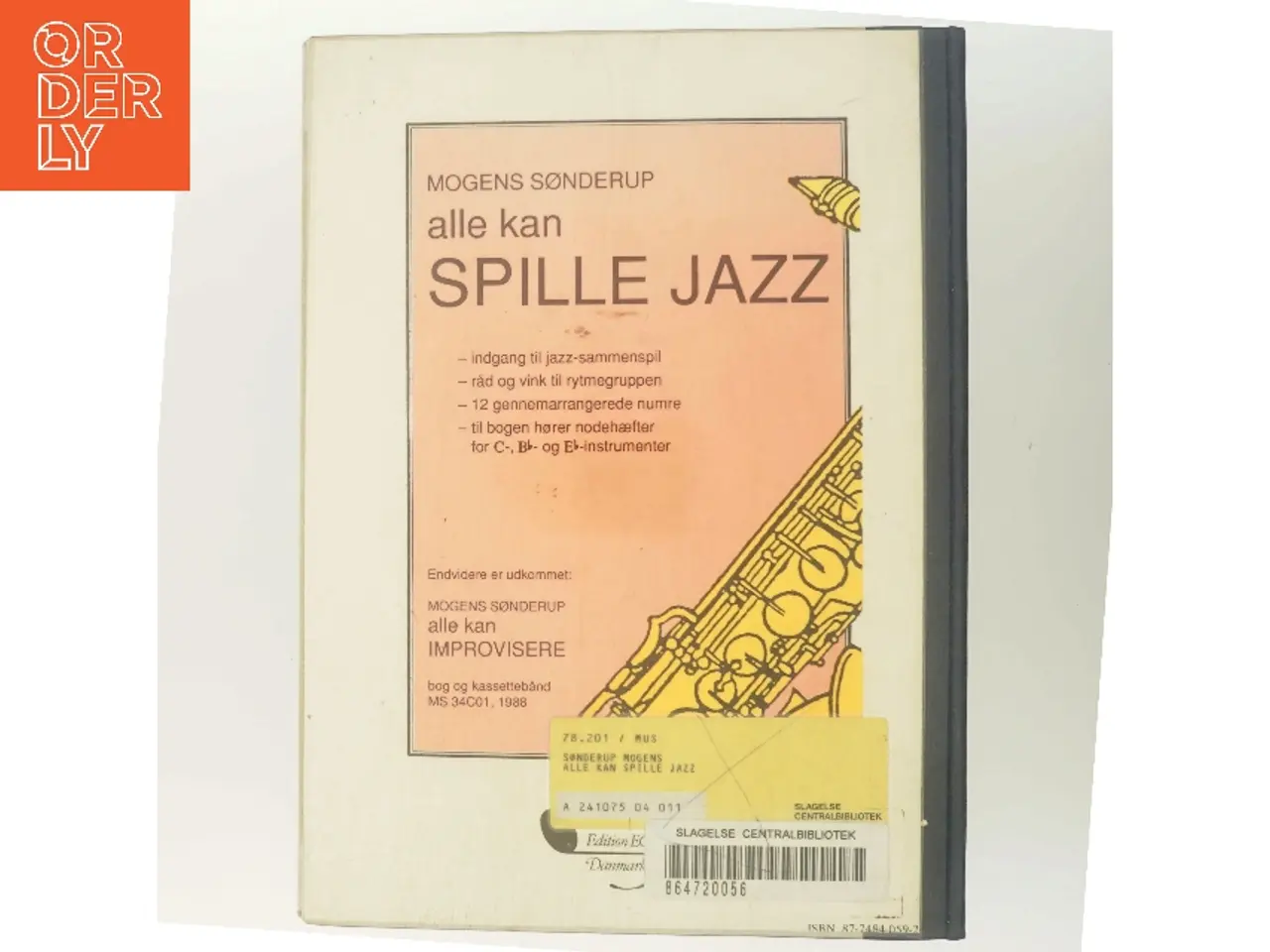 Billede 3 - Alle kan spille jazz af Mogens Sønderup (Bog)