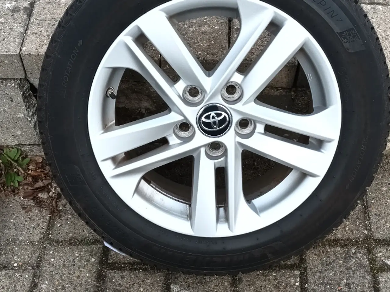 Billede 2 - Originale Toyota Alufælge
