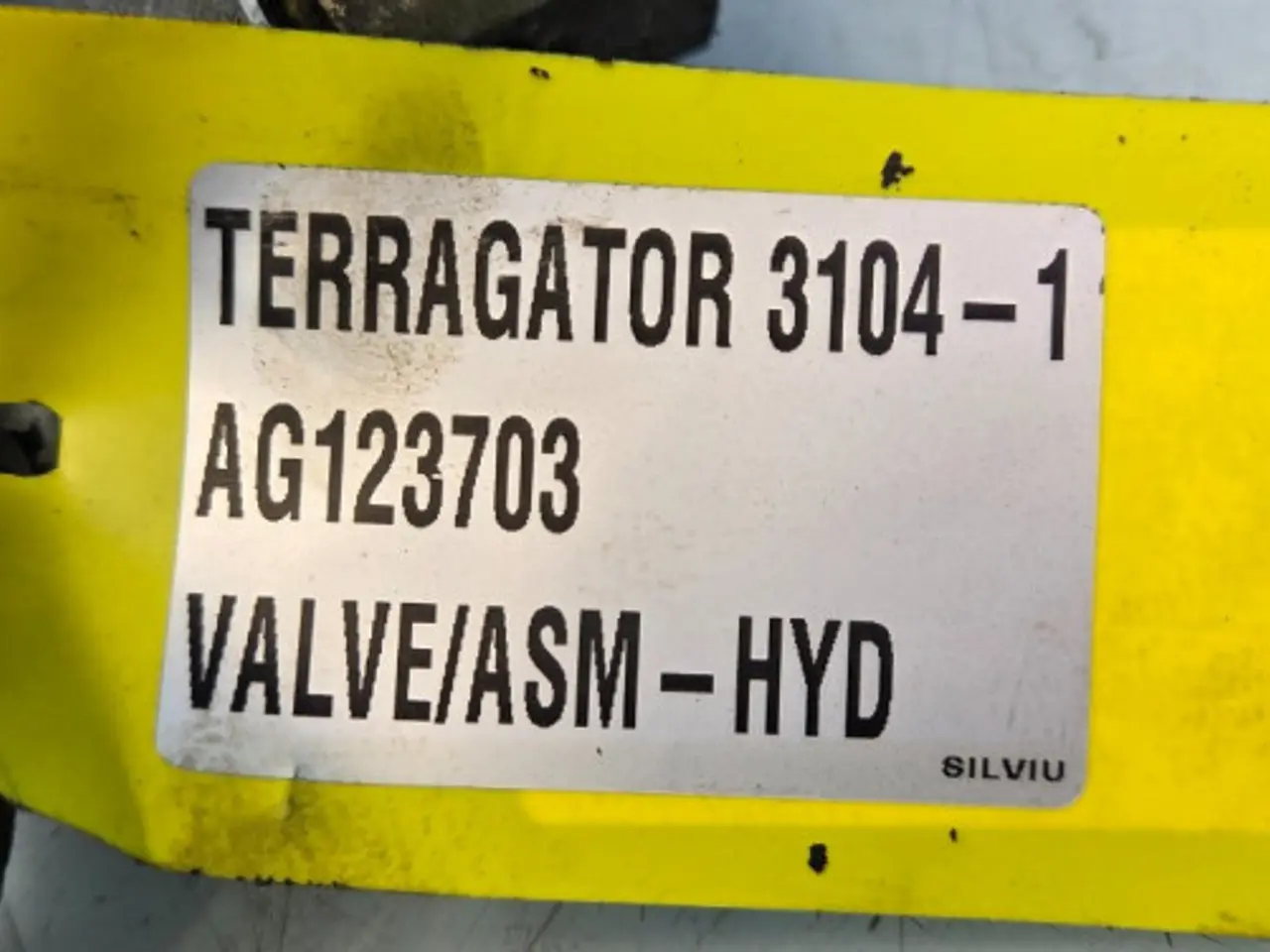 Billede 7 - Terragator 3104 Hydraulikventil AG123703