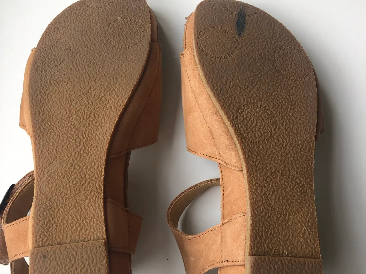 Billede 6 - Cashott sandal str 38, farve: brandy