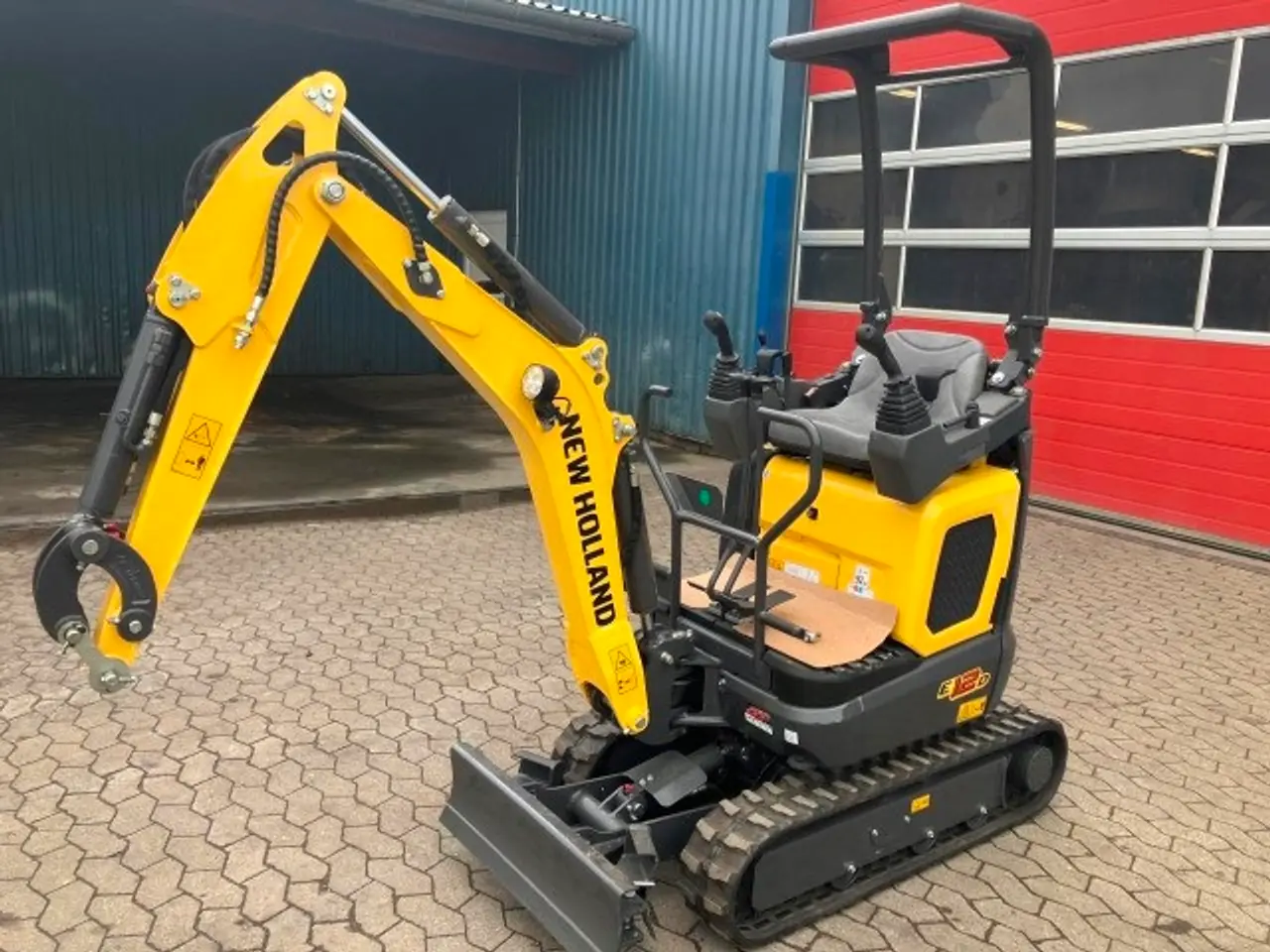 Billede 2 - New Holland E12D Roll-bar minigraver