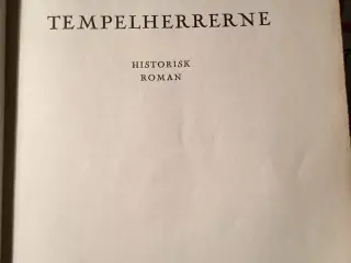 Aage Barfoed, Tempelherrerne