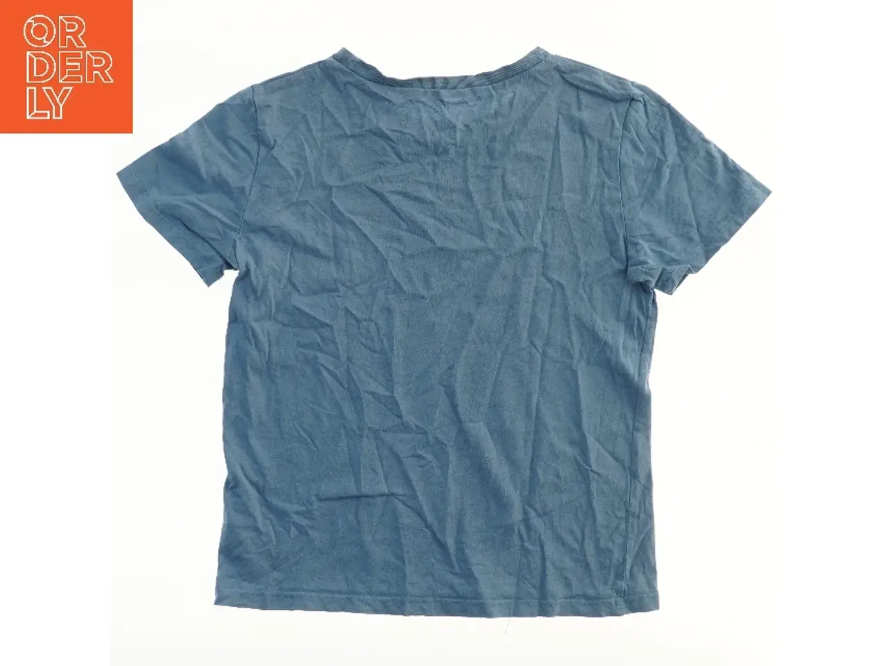 Billede 2 - Blå T-shirt fra H&M (str. 134)