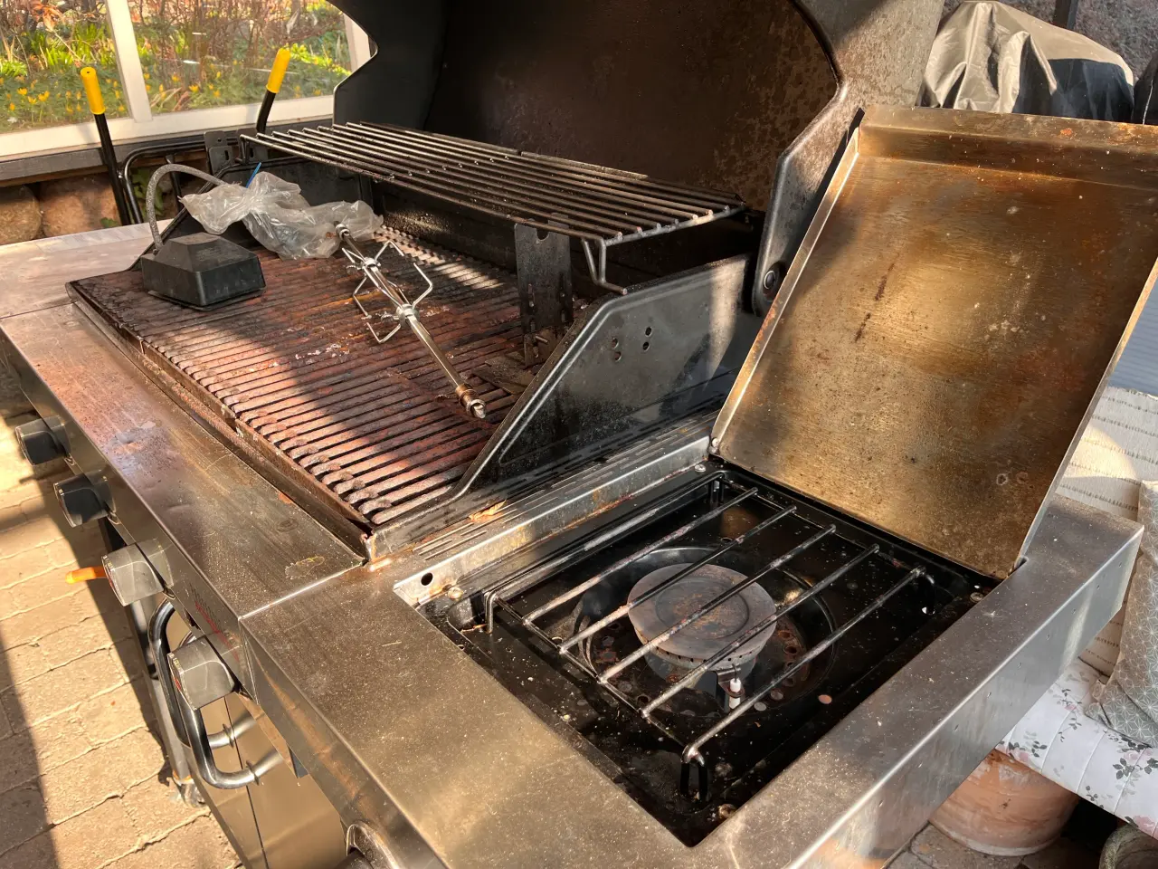 Billede 4 - Char-Broil gasgrill med 4 zoner og sidebrænder