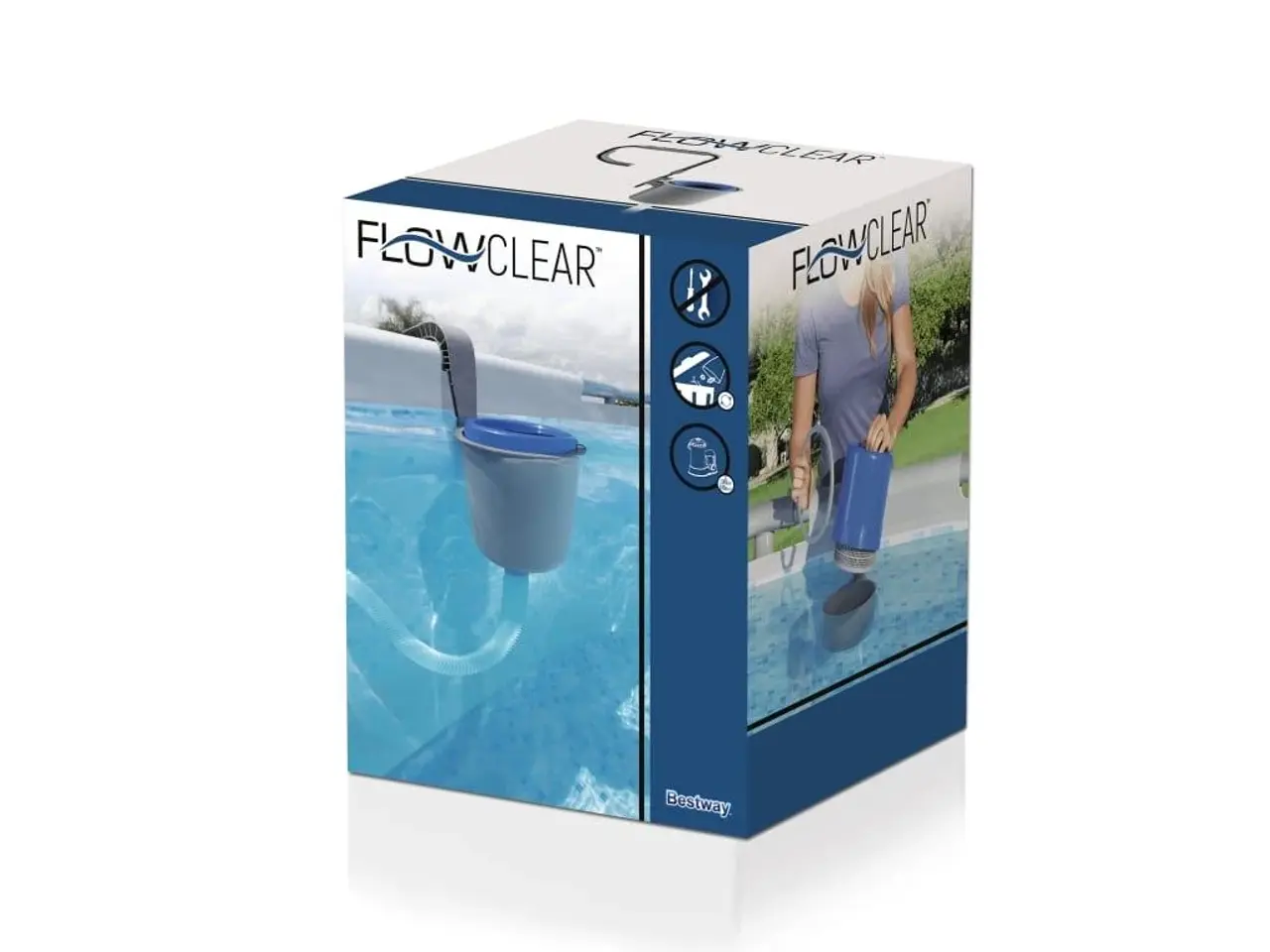 Billede 9 - Bestway Flowclear pooloverfladeskimmer 58233