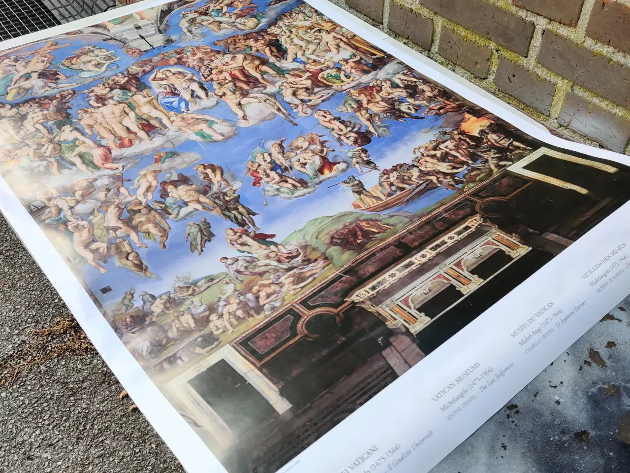 Billede 1 - Plakat MICHELANGELO The Last Judgement