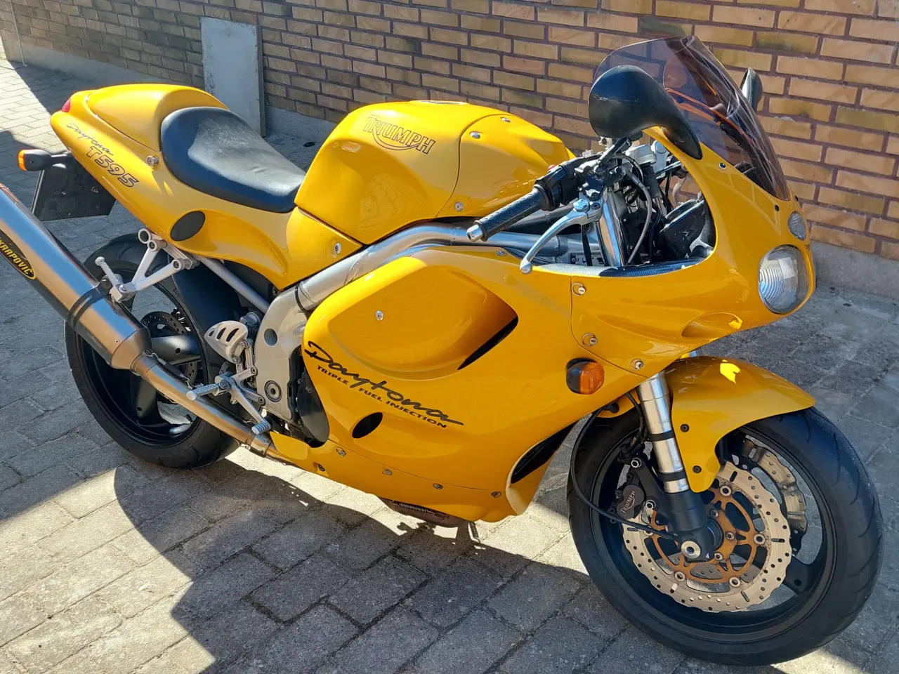 Billede 1 - Triumph Daytona t595 km. 49.700 + ekstra