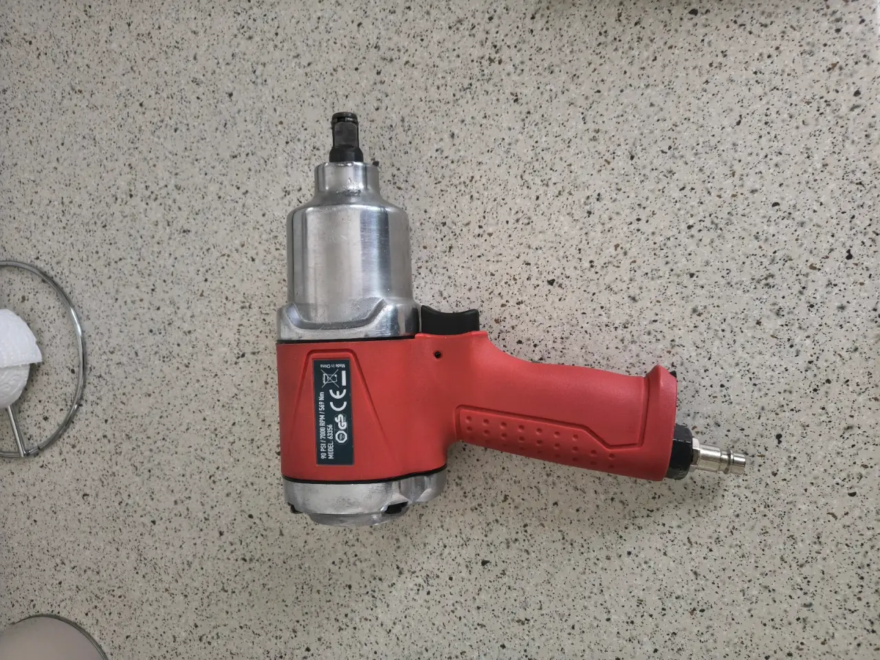Billede 2 - RAZE luftdrevet slagnøgle 1/2" m