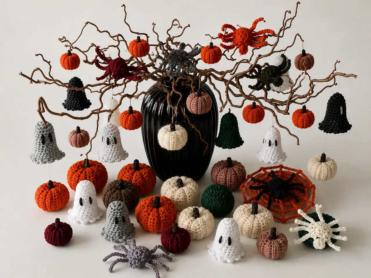 Billede 7 - Hånd hæklet Halloween ting 🎃👻🕸️🕷️