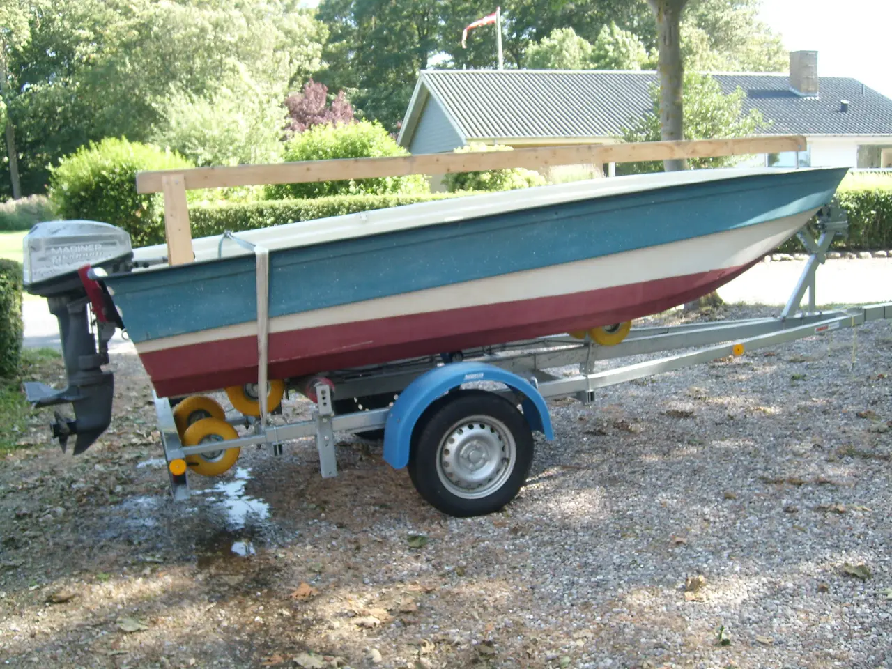 Billede 1 - limbo 14 med motor og trailer tlf.24853018