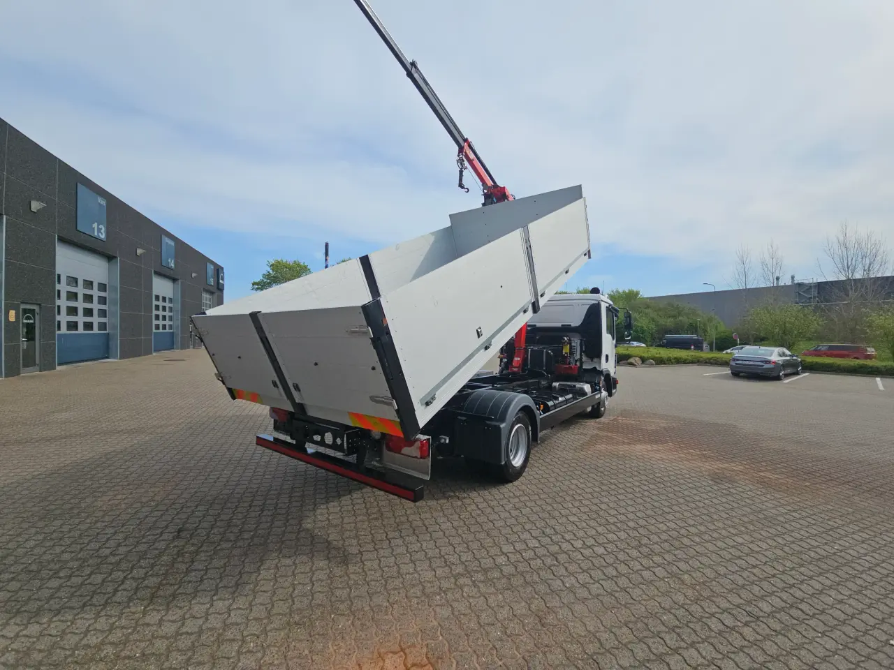 Billede 4 - MAN TGL 10.220, Tip-kran