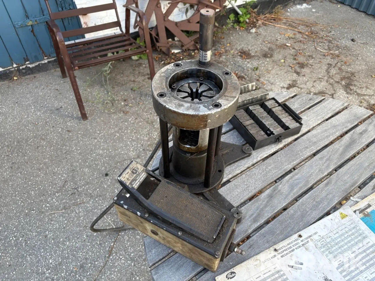Billede 3 - Hydraulisk slangepresser Gates K2503