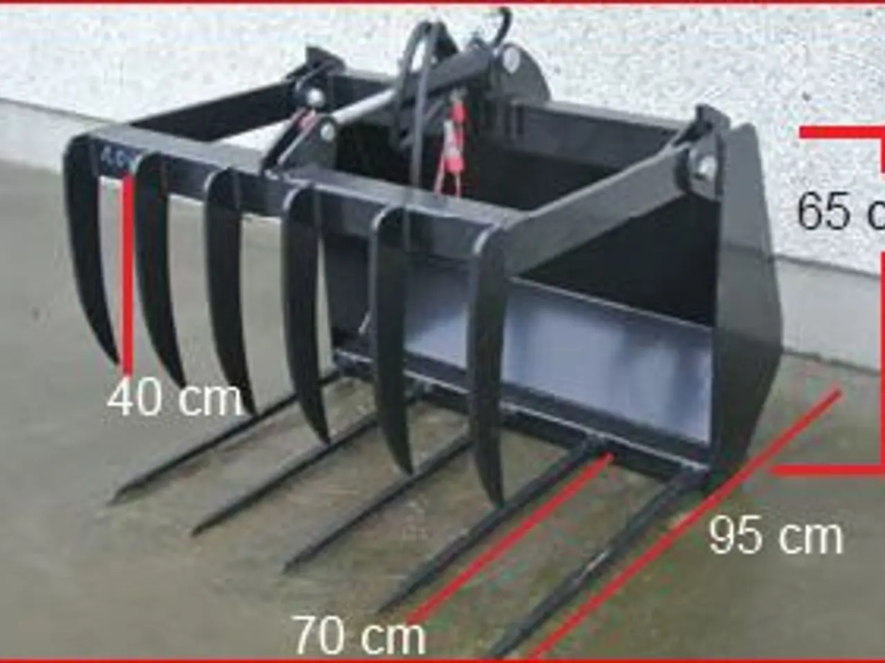 Billede 5 - Metal-Technik Siloklo m. 1 cyl. 90-120 cm.