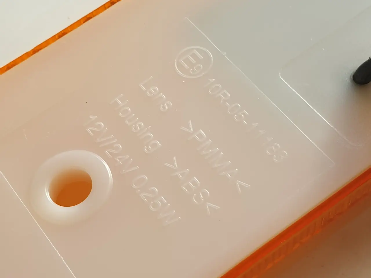 Billede 5 - 10 x Godkendt Markeringslys med 2 LED og REFLEKS 
