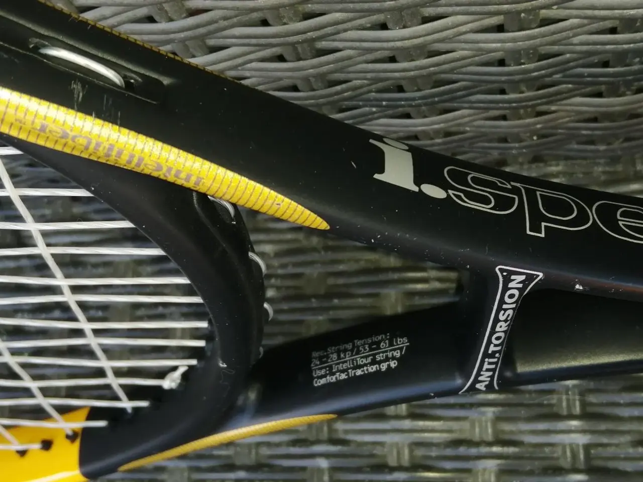 Billede 3 - HEAD I.SPEED INTELLIGENCE, GRAPHITE, STR 2