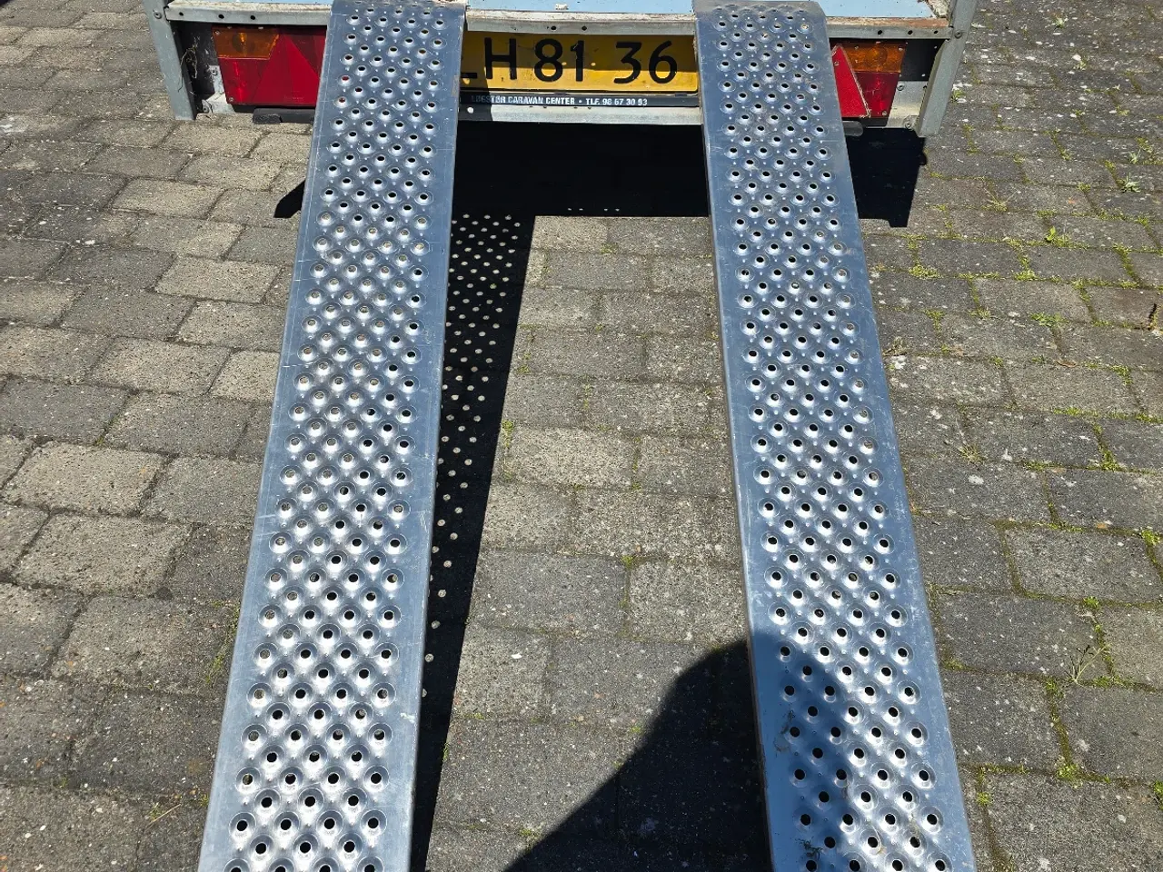 Billede 1 - Slidsker/ramper til trailer