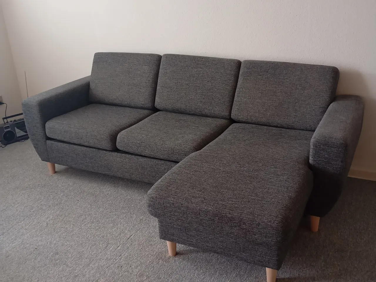 Billede 2 - Sofa med chaiselong