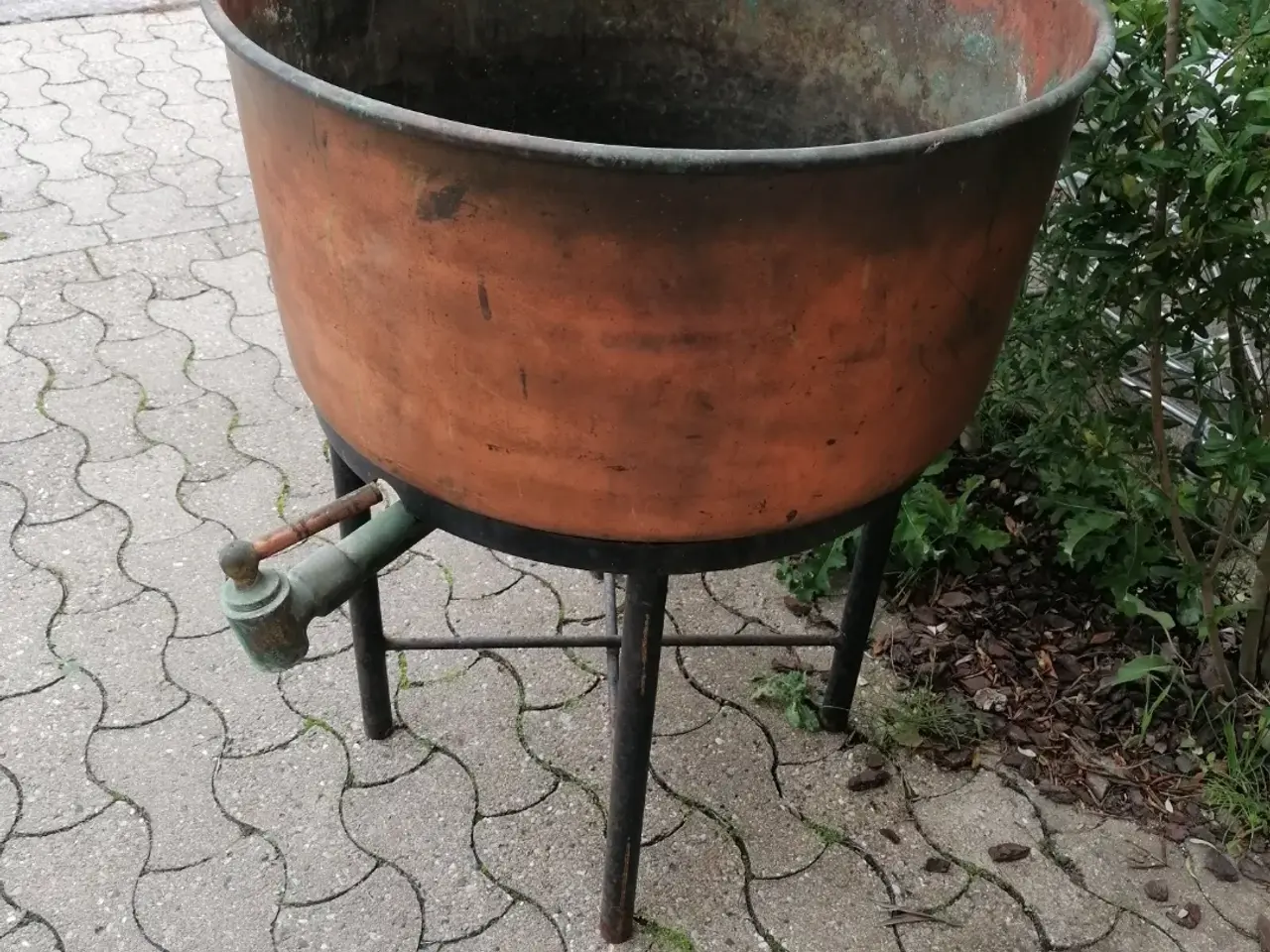 Billede 1 - Kobberkar / gruekedel