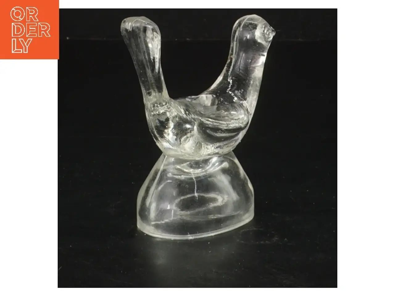 Billede 3 - Glas fuglefigur (str. 9 cm)