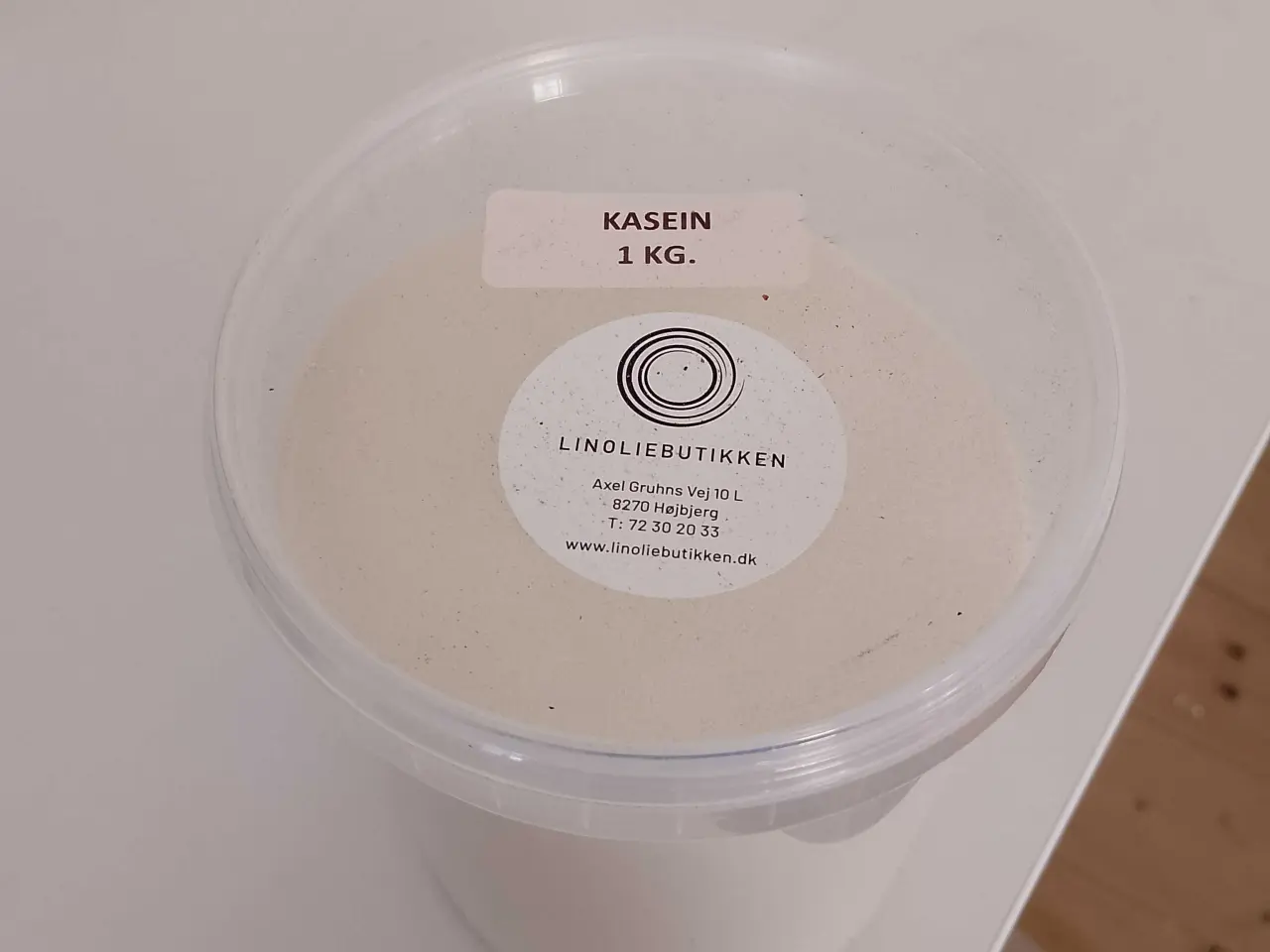 Billede 1 - Kasein fra Linoliebutikken