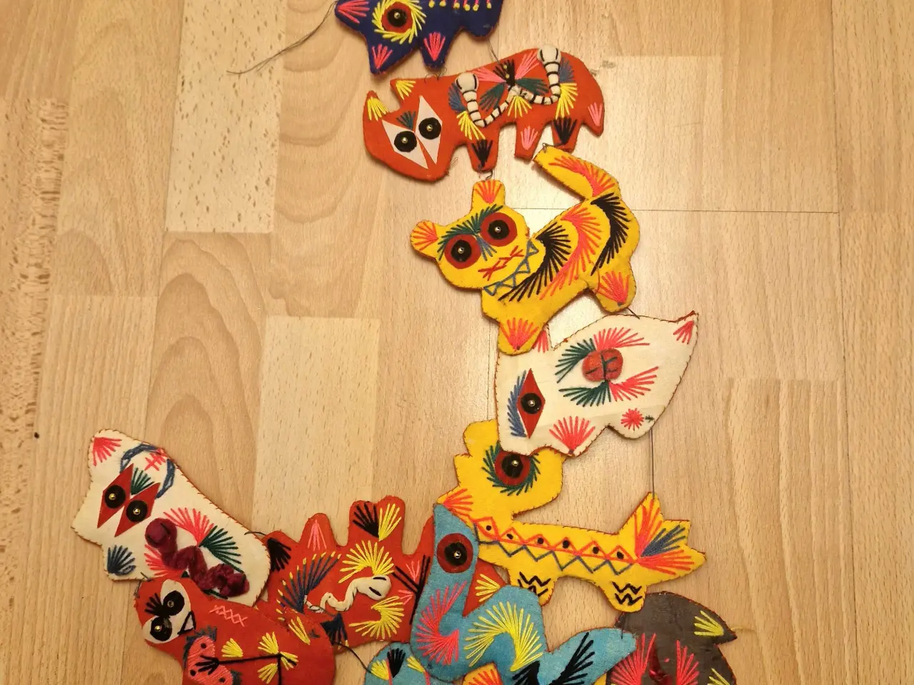 Billede 6 - Vintage kinesisk zodiac ophæng med 12 figurer