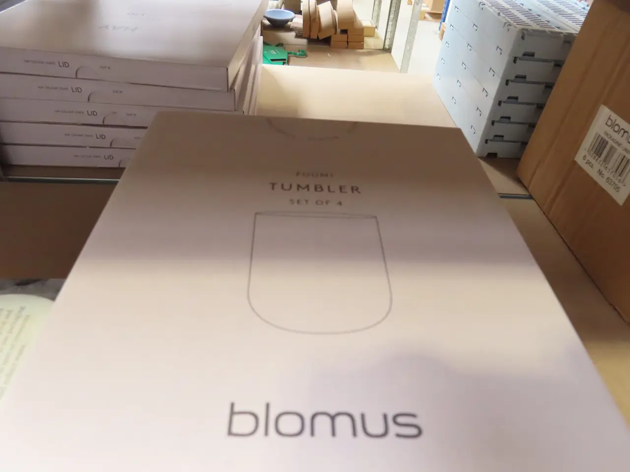 Billede 3 - 2 stk. Tumbler & Kasse AUDO & BLOMUS