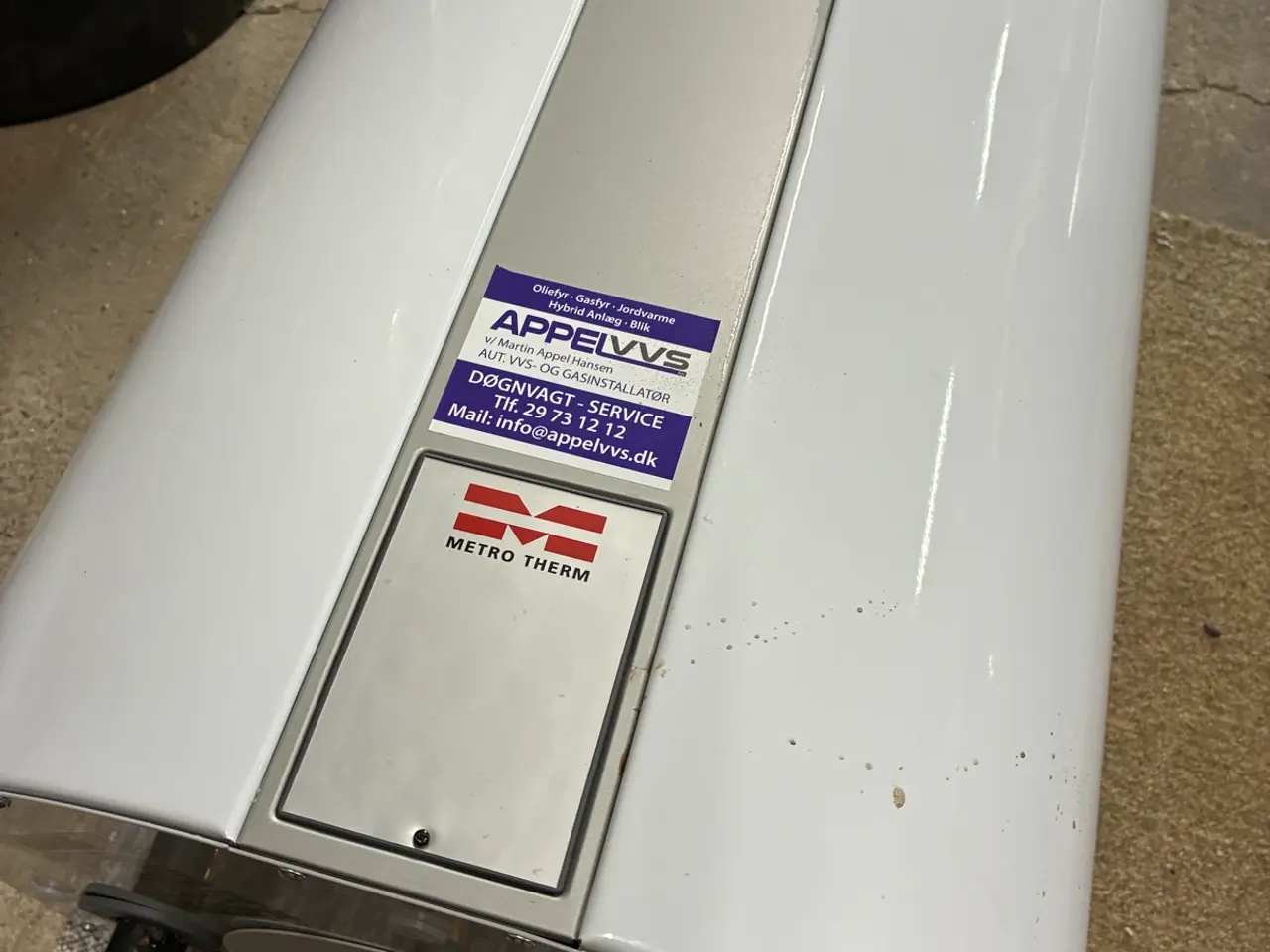 Billede 2 - Varmtvandsbeholder metro therm 6440