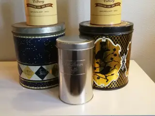 Kaffe- og kagedåser