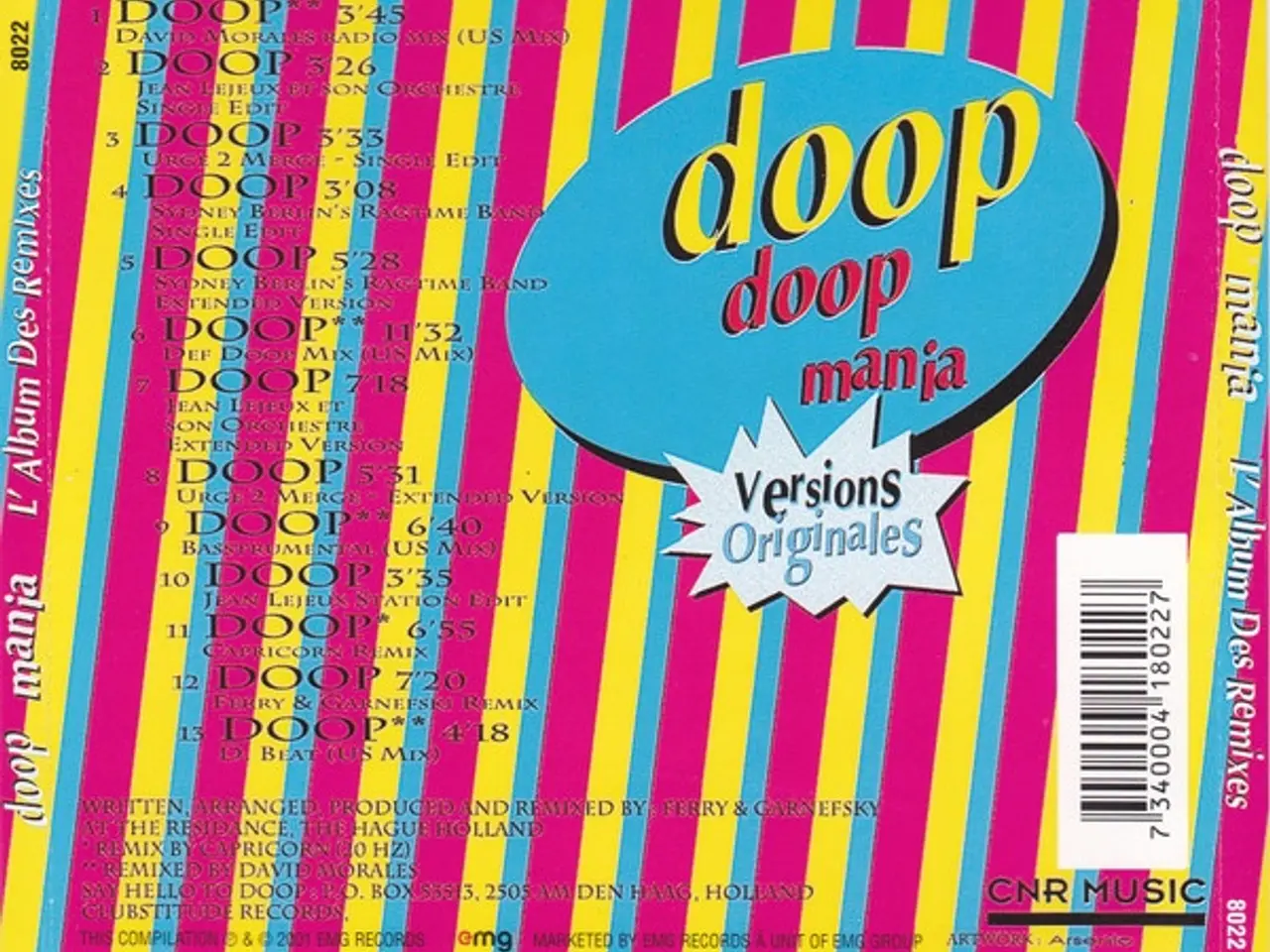 Billede 2 - Doop – Doop Mania - L'Album Des Remixes – CD