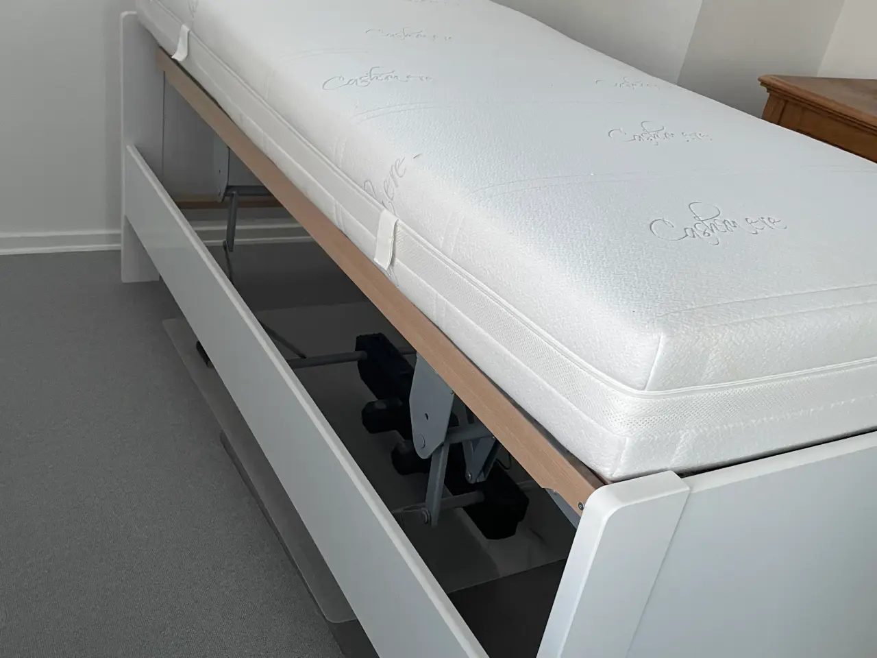 Billede 2 - Elevationssenge med sygeplejeløft