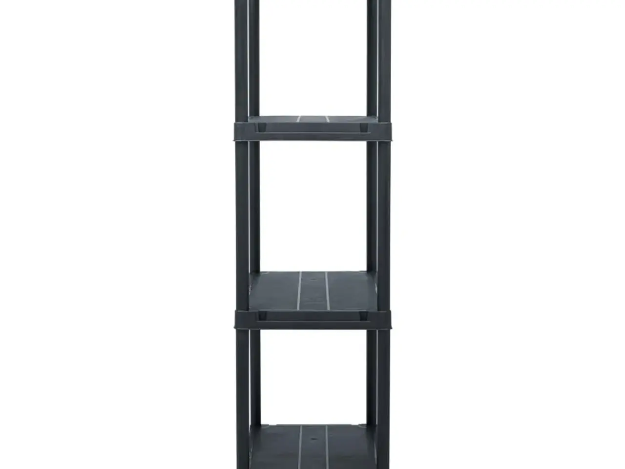 Billede 3 - Opbevaringsreol sort 60 x 30 x 138 cm - 100 kg