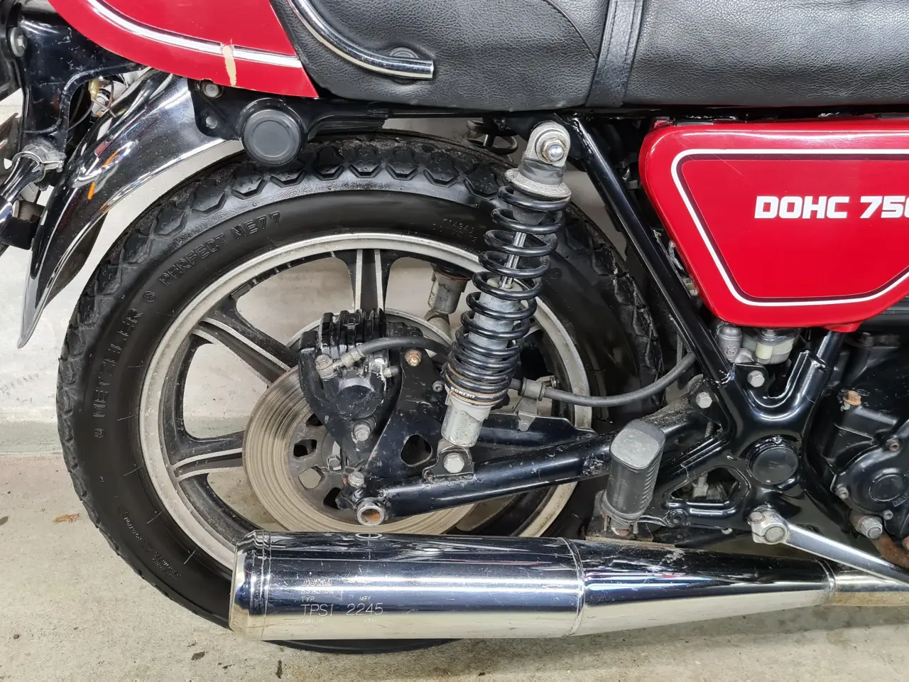 Billede 3 - Yamaha XS 750 3Cyl årg 1979
