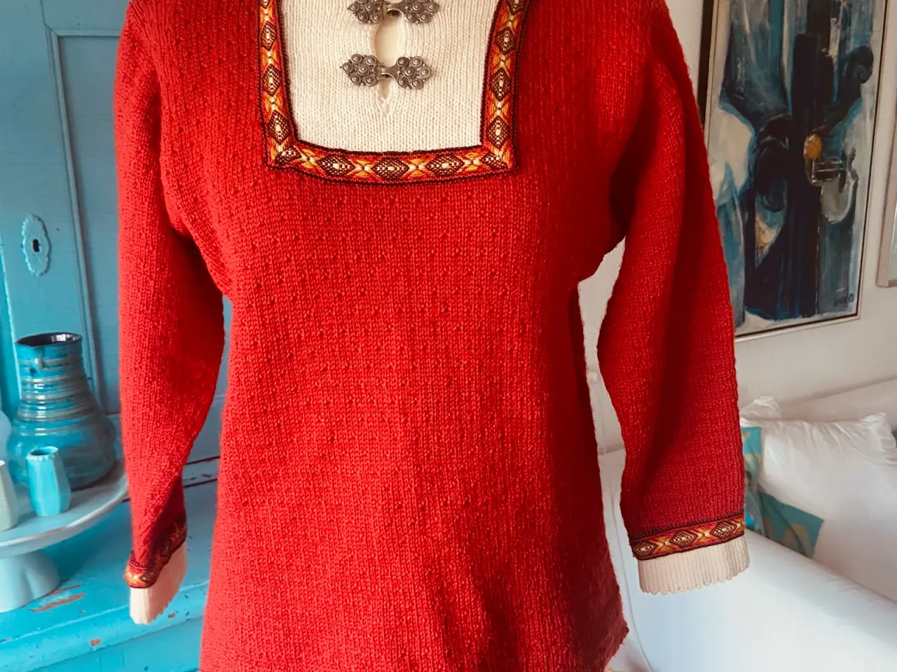 Billede 1 - Uld sweater str m