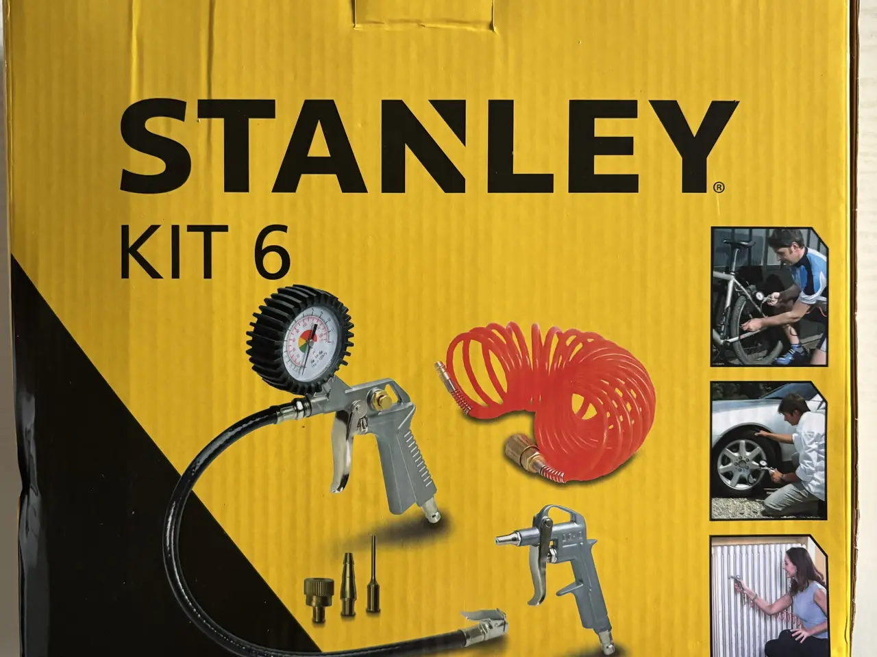 Billede 3 - Stanley Air Kit Kompressor (8 bar) og Tryklufttilb