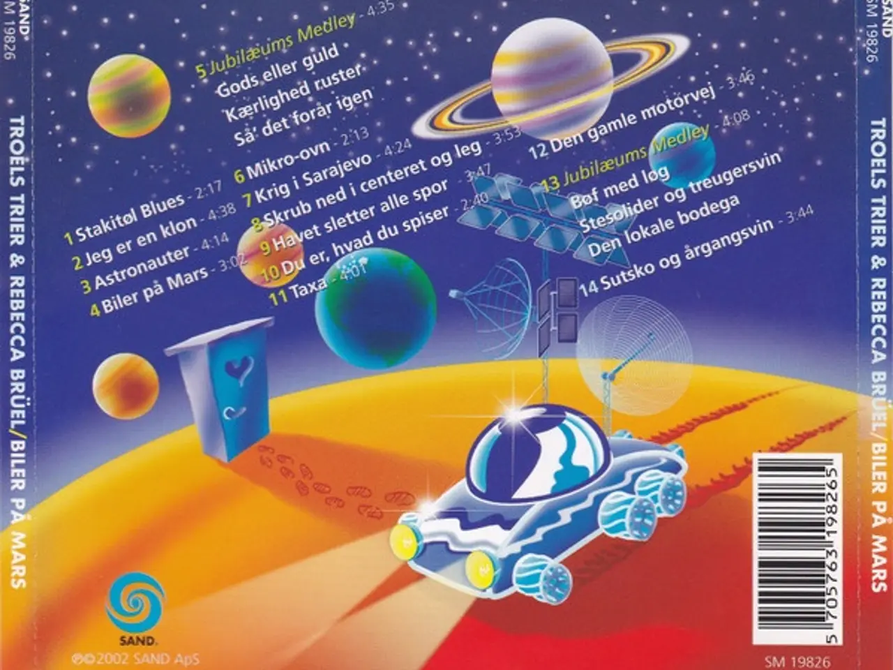 Billede 2 - Troels Trier & Rebecca Brüel – Biler På Mars – CD