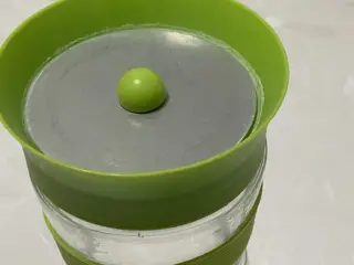 Viva Kande med låg grøn og transparent