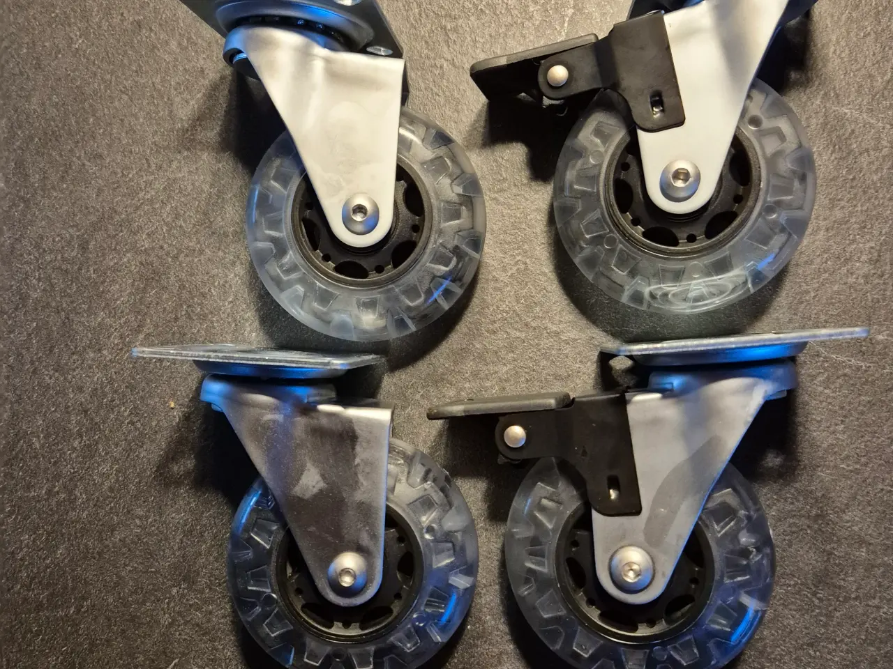 Billede 3 - Møbelhjulssæt 95mm