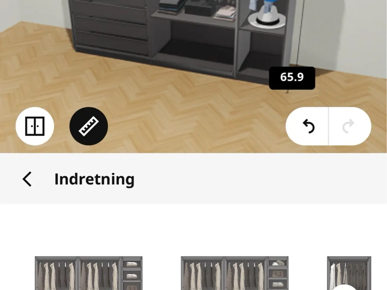 Billede 3 - Splinternyt PAX garderobeskab fra IKEA