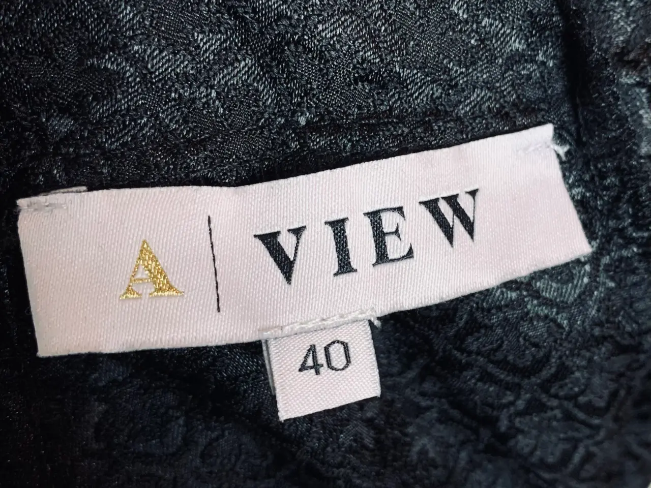 Billede 5 - A-View brokademønstret kjole
