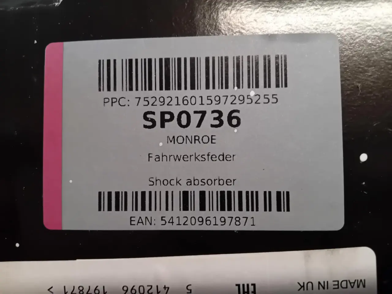 Billede 1 - Bag fjedrer til en Volvo 140