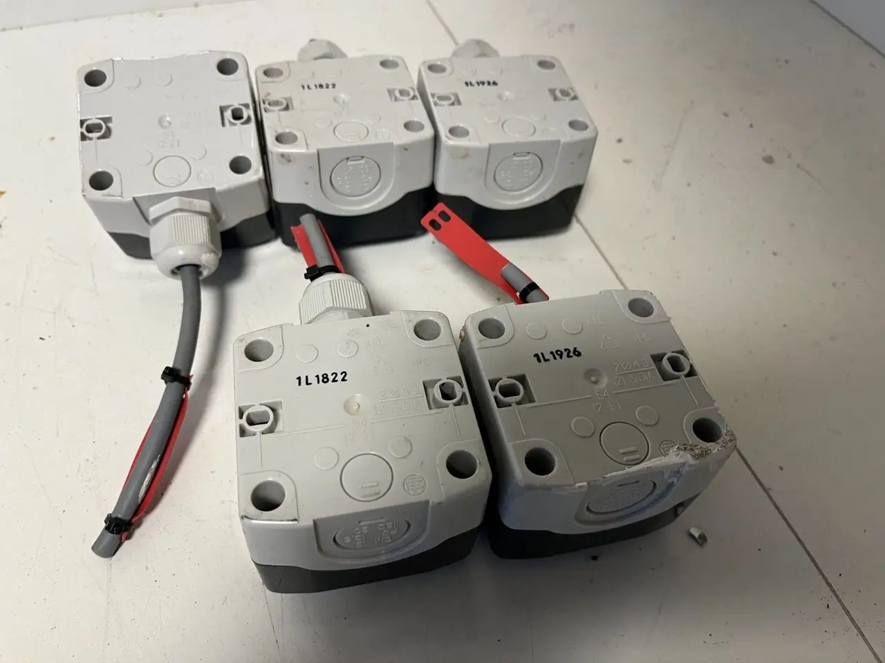 Billede 7 - 5x Schneider Electric Push Button Switches & kabel
